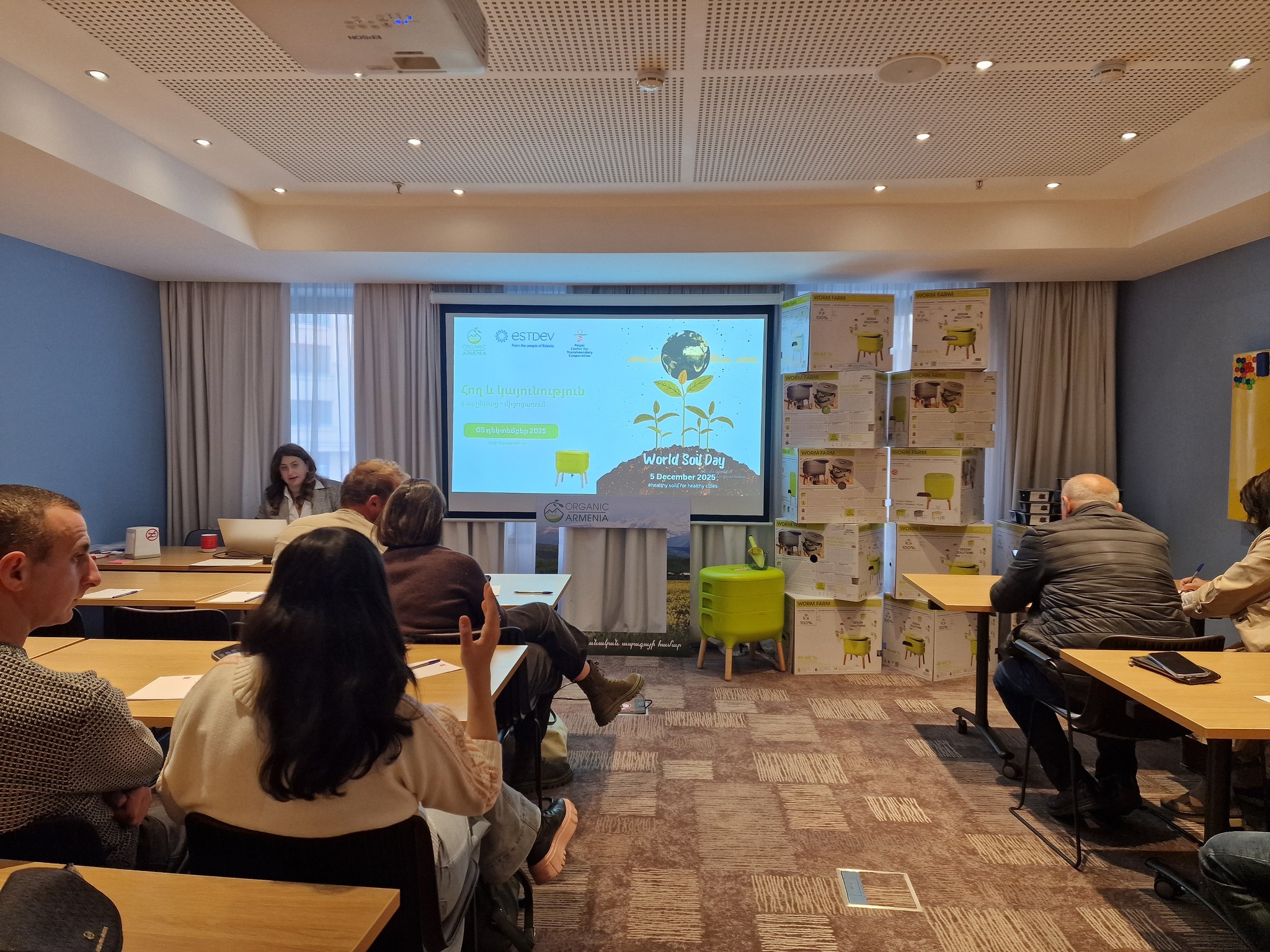Օրգանական և վերականգնվող գյուղատնտեսության կրթության զարգացում Հայաստանում - նկարներ 12