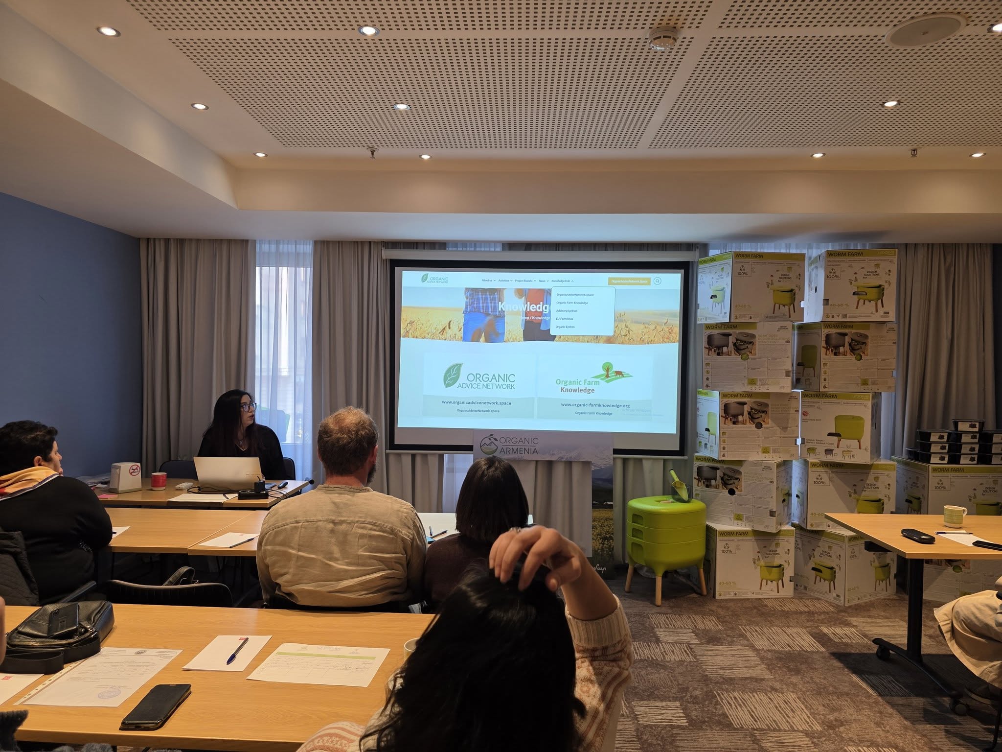 Օրգանական և վերականգնվող գյուղատնտեսության կրթության զարգացում Հայաստանում - նկարներ 14