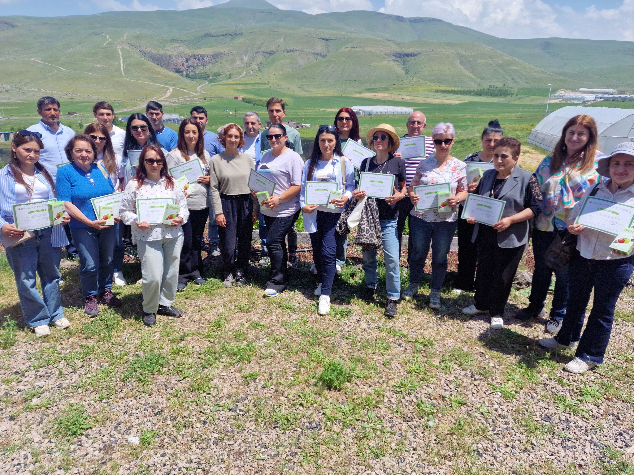 Օրգանական և վերականգնվող գյուղատնտեսության կրթության զարգացում Հայաստանում - նկարներ 15